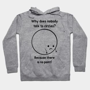 Sad Circle Basic Math Go Math Discrete Math Hoodie